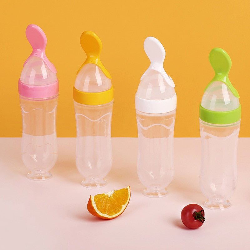 Biberon avec cuillère pour nouveau-né | EasyBottle™ - Gawe